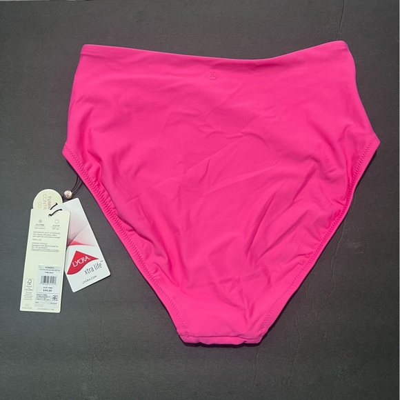 ***NWT***Calia Pink Bikini High wasted Swim Bottom Classic - Picture 3 of 7